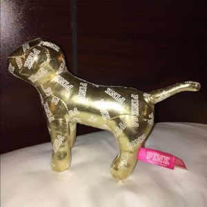 Victoria Secret PINK Gold Dog